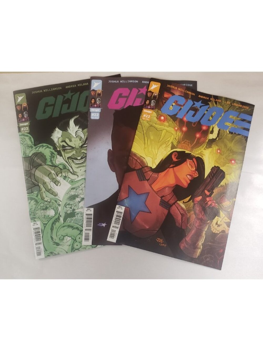 G.I. Joe #22 Cover A B C Variant Set Image Comics Energon Universe 2026 - Picture 6 of 10